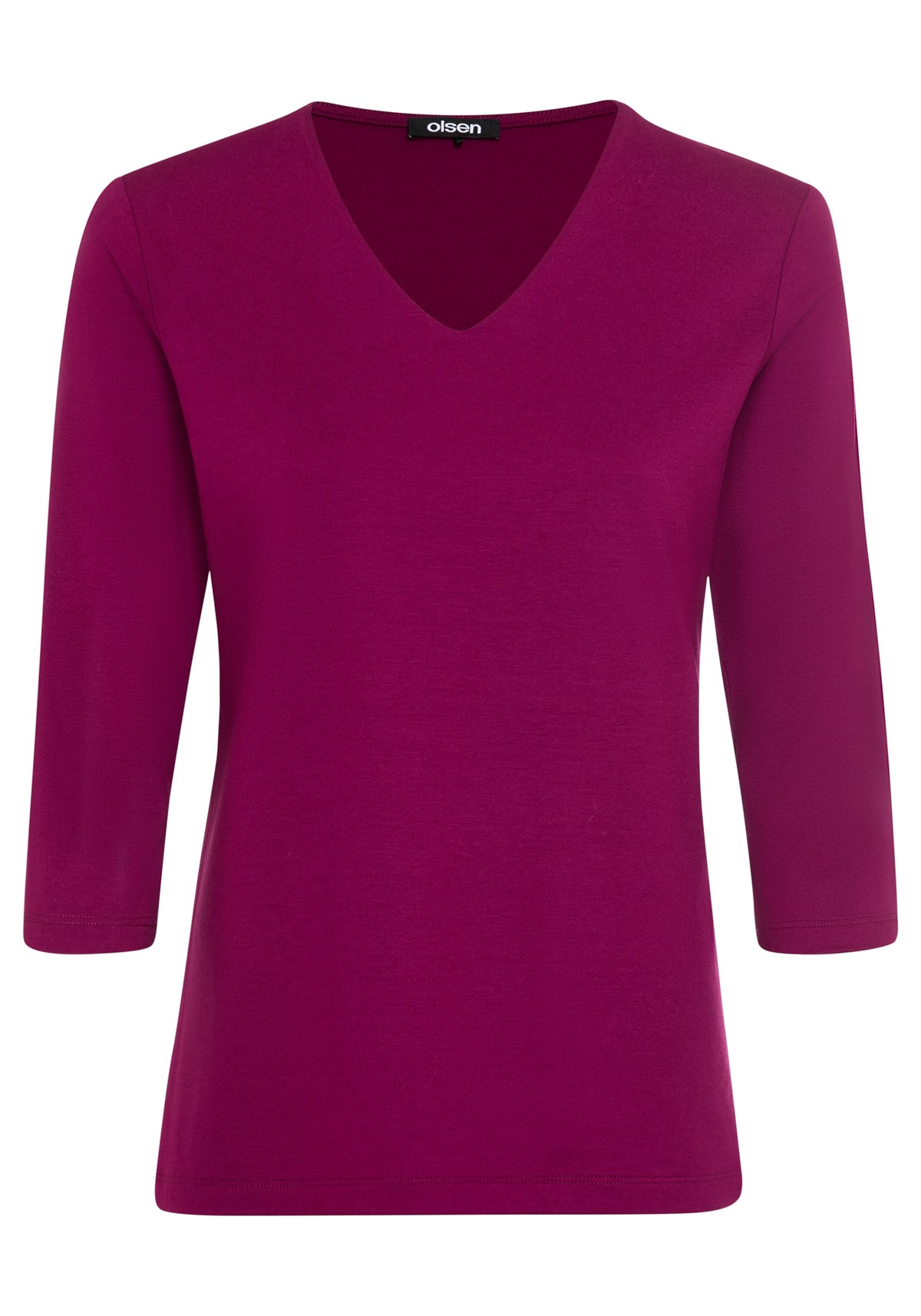 3/4 Sleeve V-Neck T-Shirt