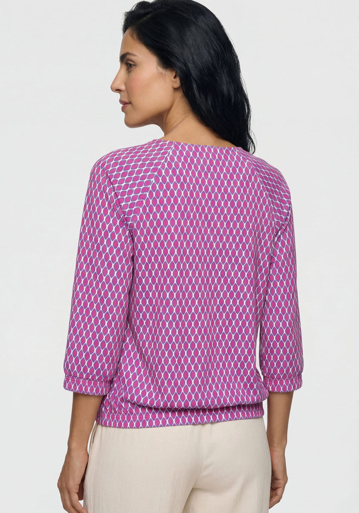 T-Shirt imprimé géo