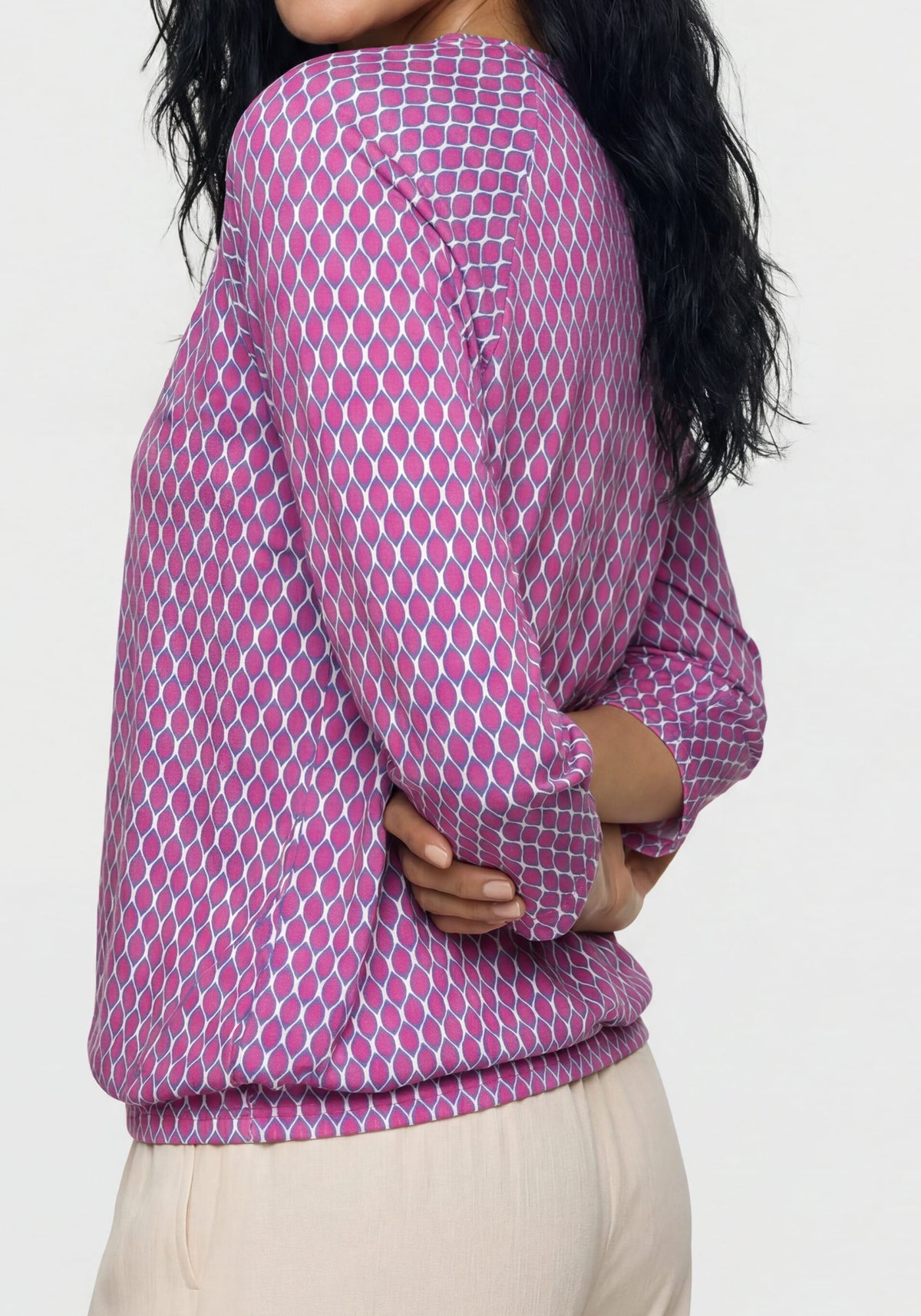 T-Shirt imprimé géo