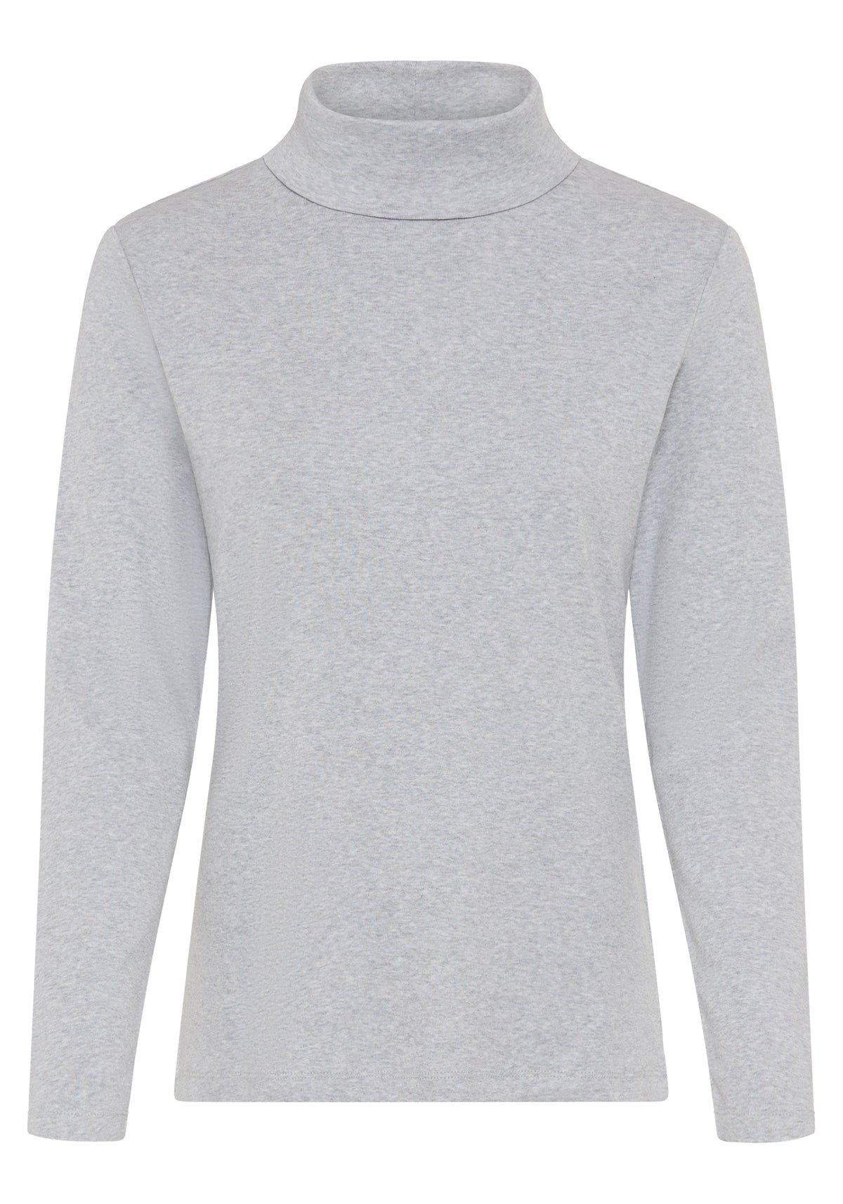 Solid Turtleneck T-Shirt