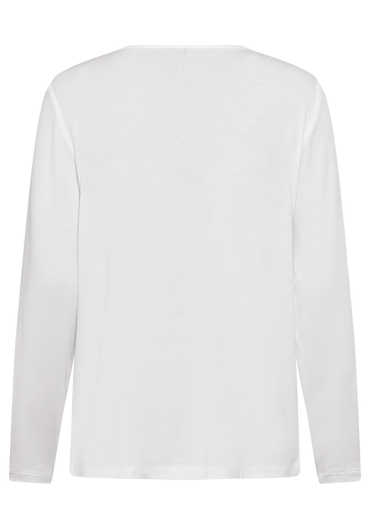 Long Sleeve Keyhole Neckline Embellished T-Shirt containing LENZING™ ECOVERO™ Viscose
