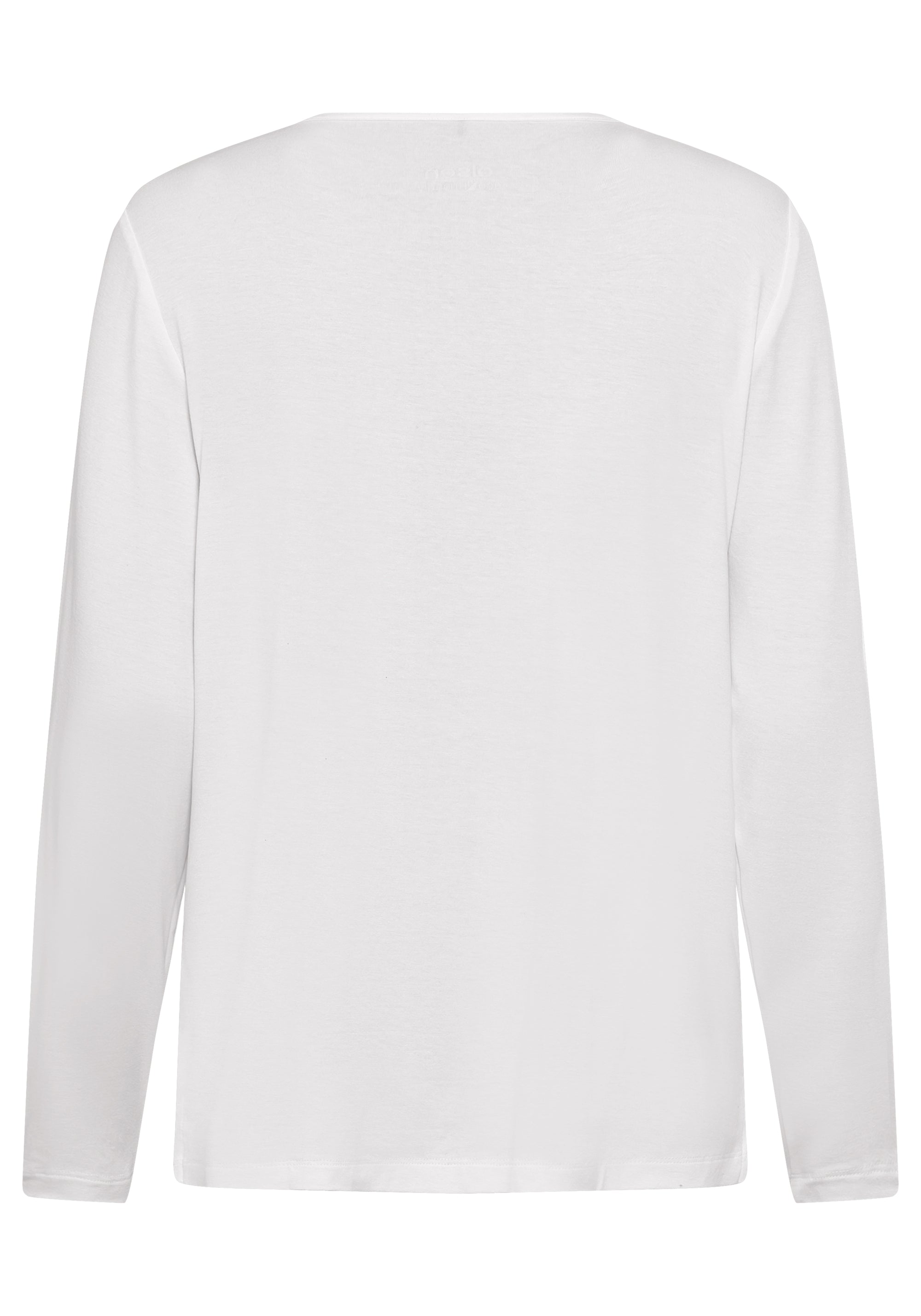 Long Sleeve Keyhole Neckline Embellished T-Shirt containing LENZING™ E - Olsen  Fashion Canada