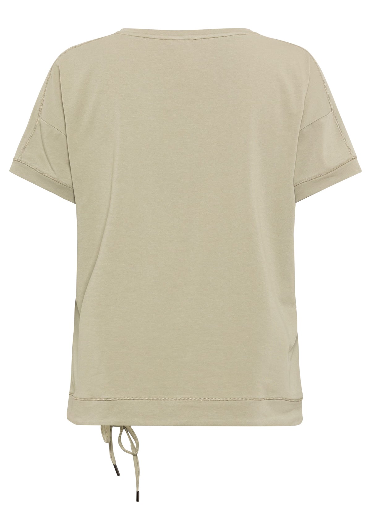 Cotton Blend Embellished Leo Print T-Shirt