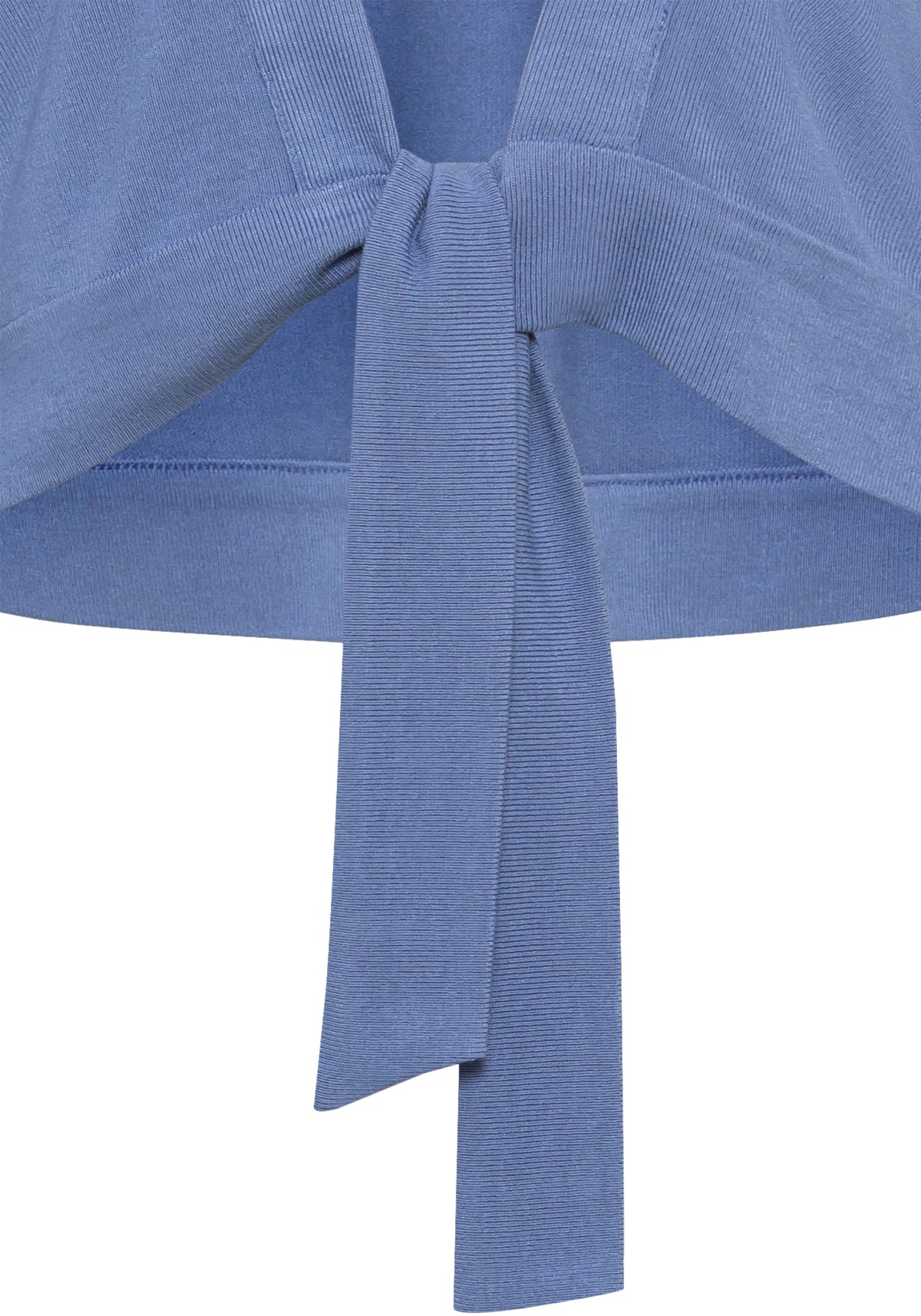 3/4 Sleeve Tie Waist Cropped Cardigan