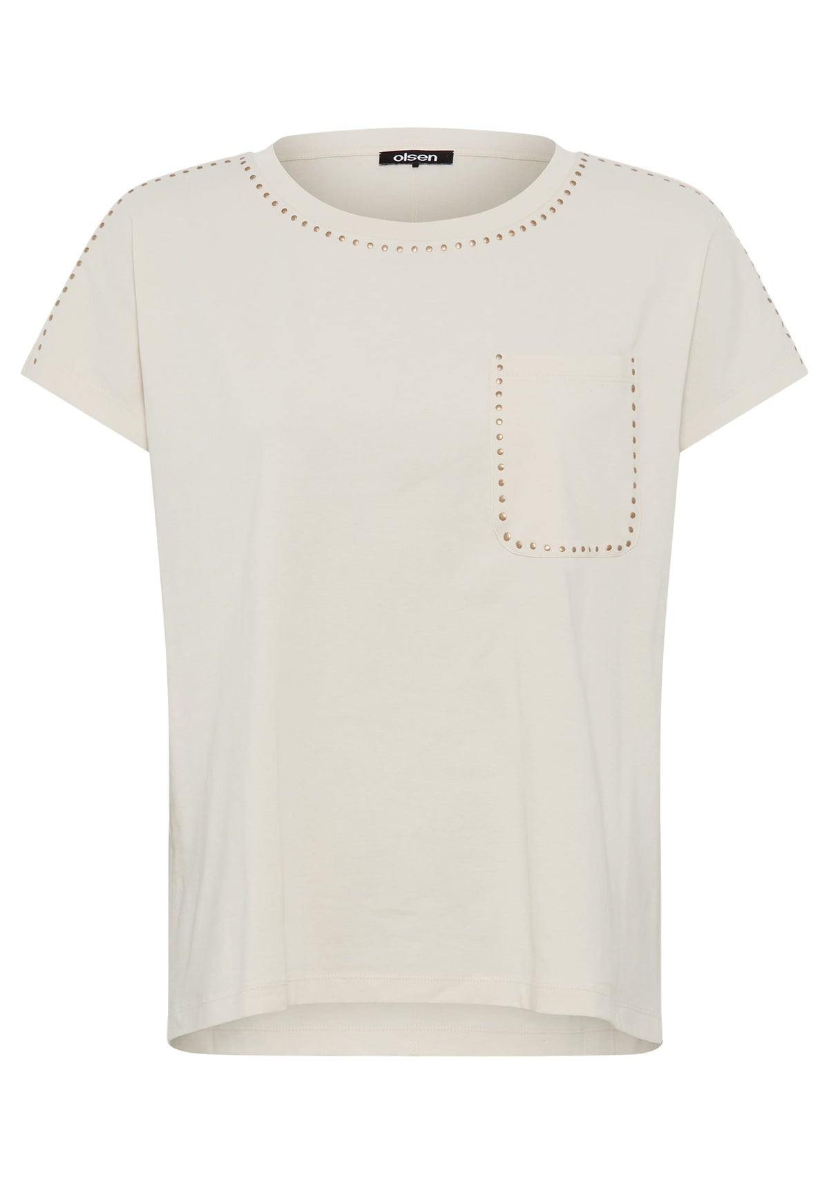 T-Shirt with Stud Detail