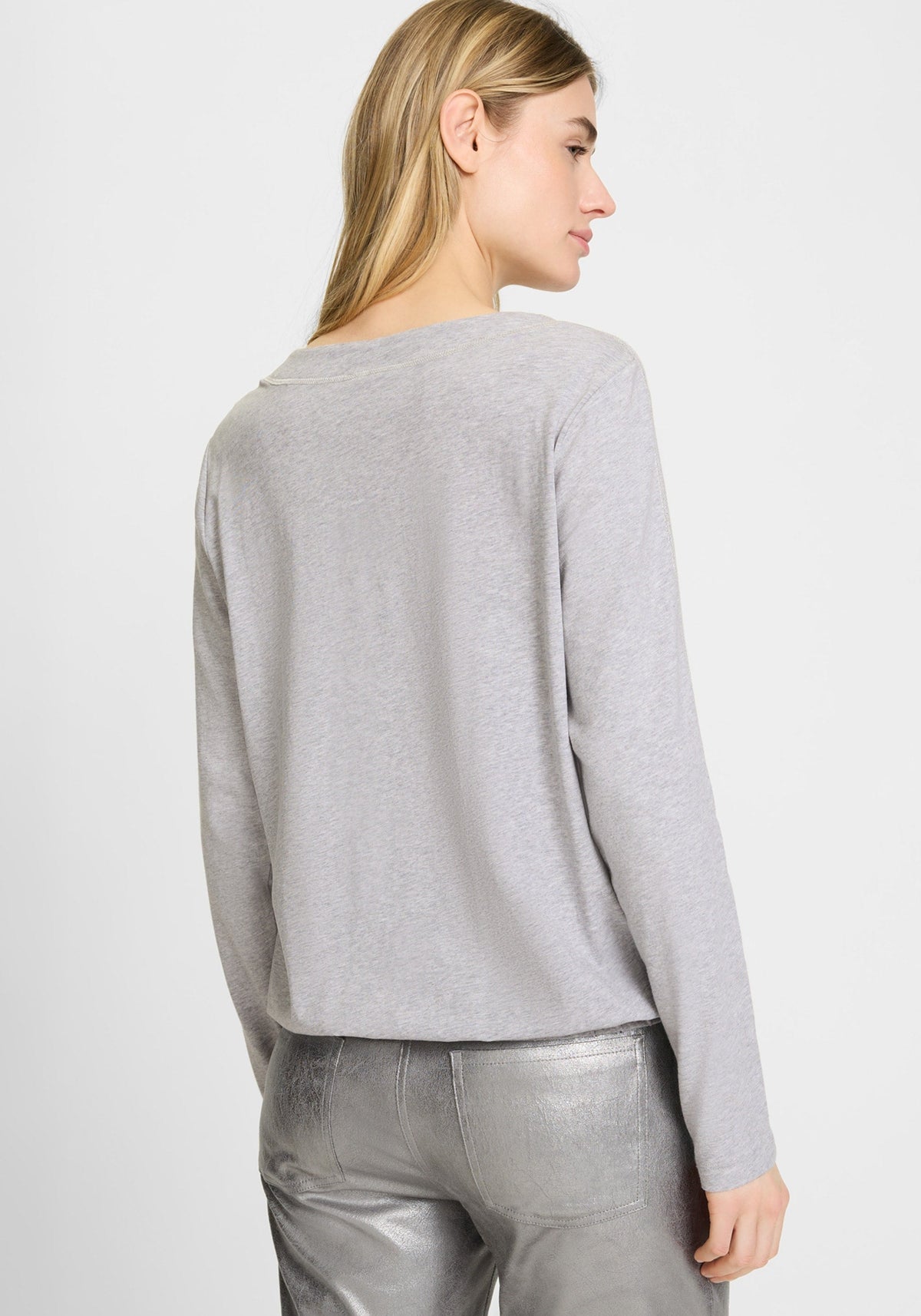 Embellished Placement Print T-Shirt