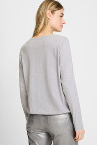 Bouclé Zip Front Cardigan