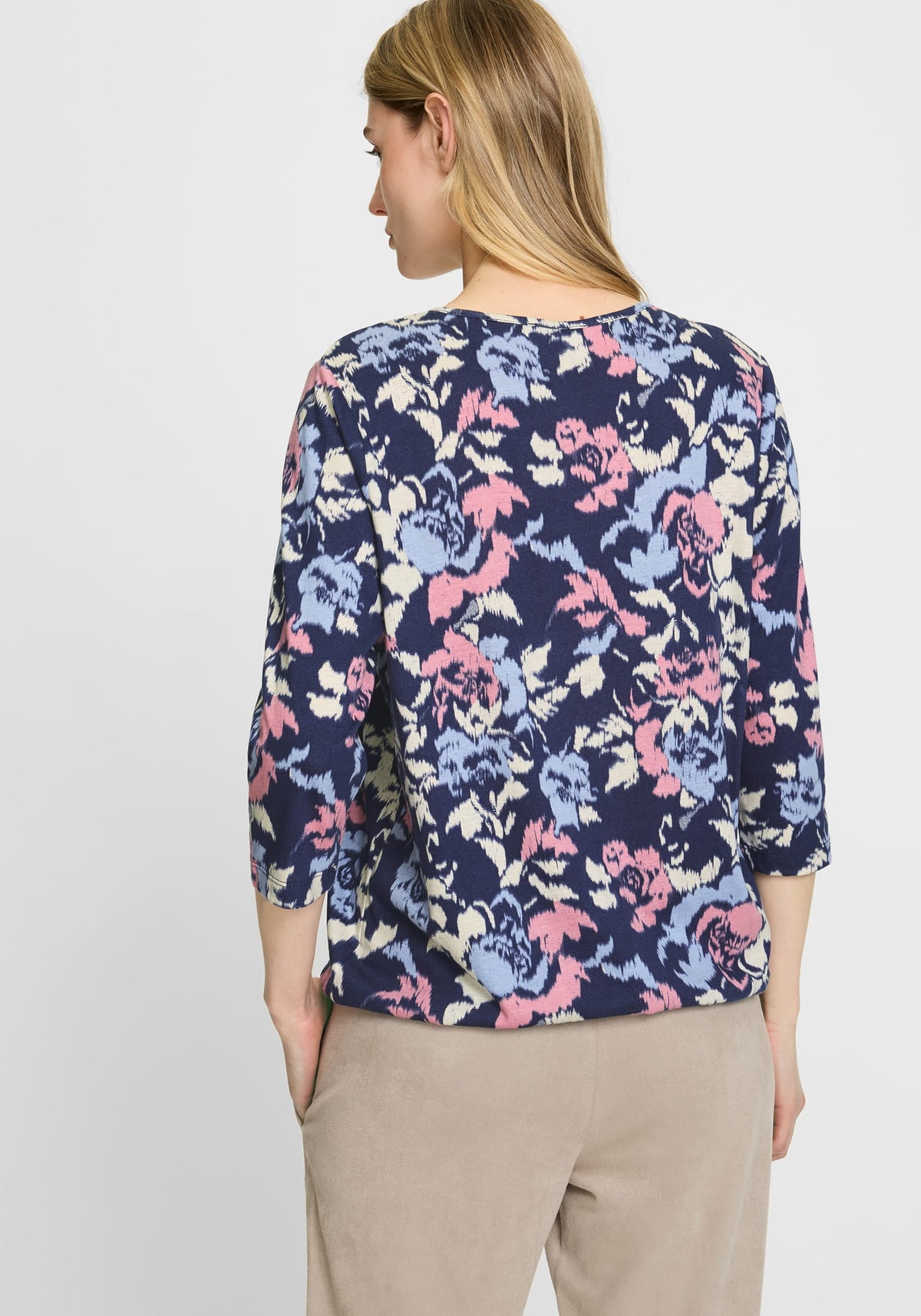 Abstract Floral T-Shirt