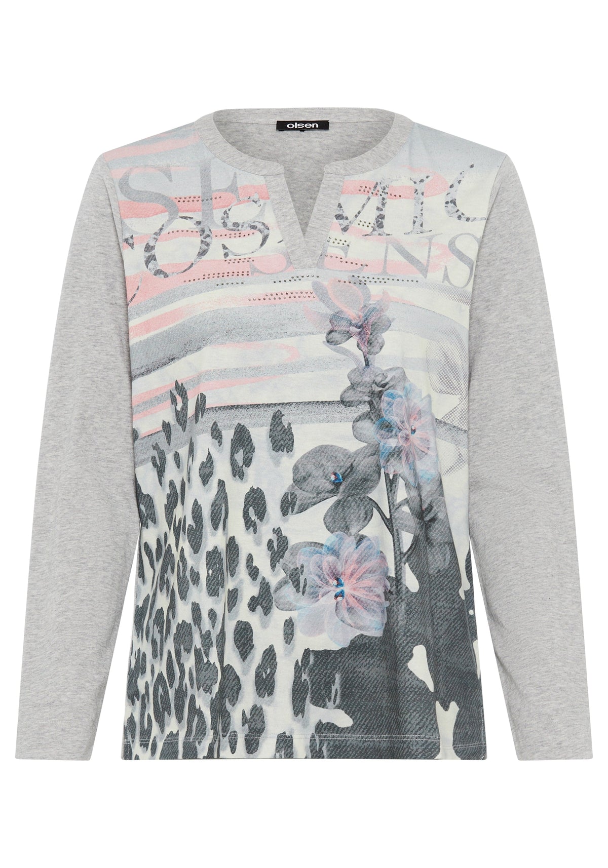 Panneaux Print T-Shirt