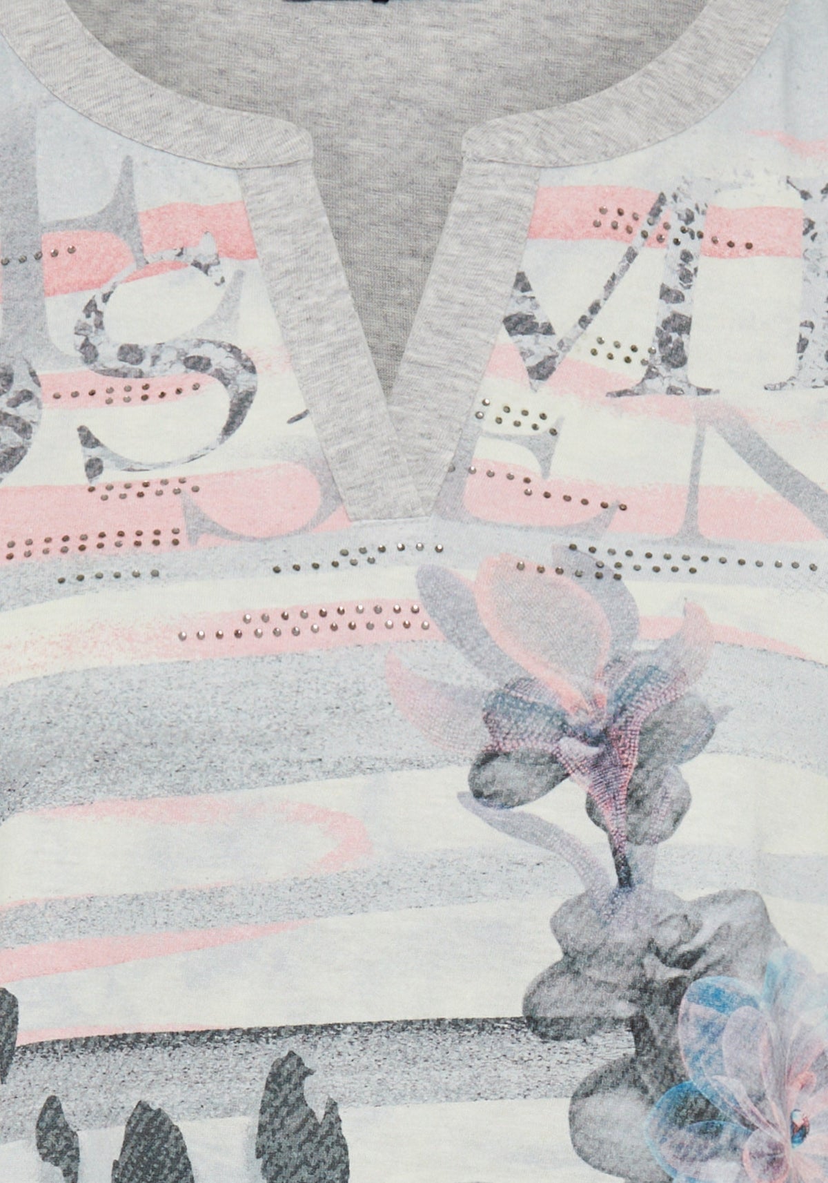 Panneaux Print T-Shirt