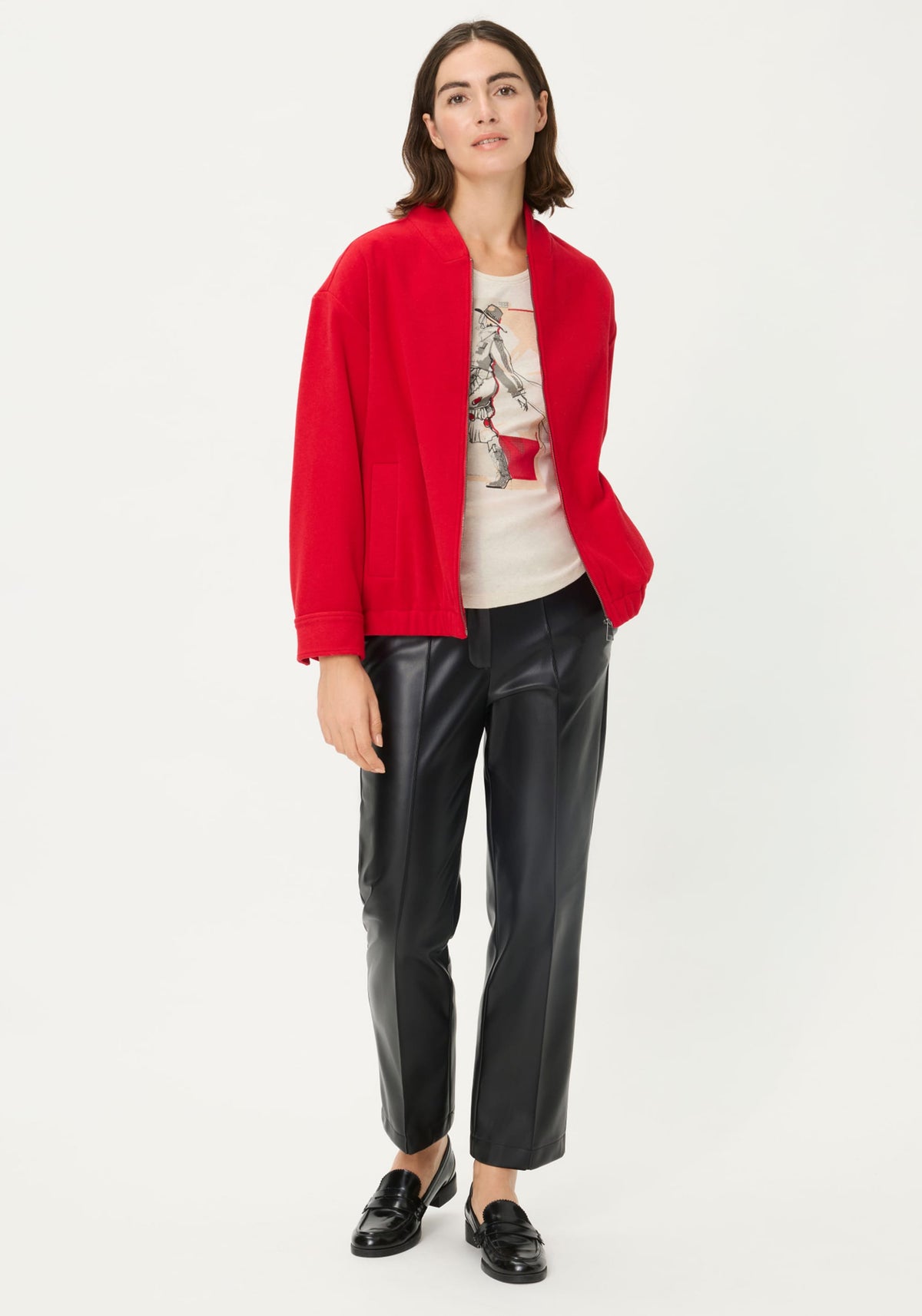 Fashion Girl - T-shirt imprimé à l'emplacement