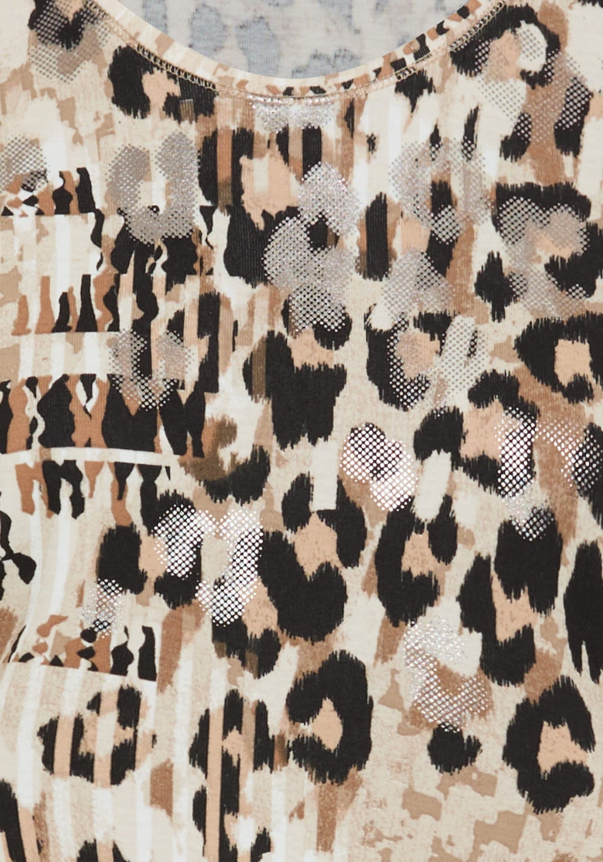 T-shirt imprimé Panneaux