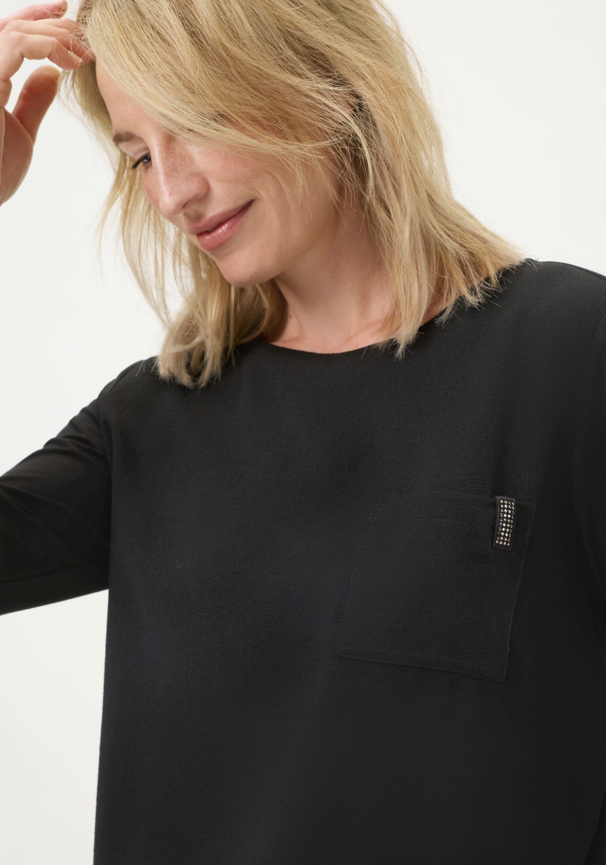 T-shirt à motifs mixtes