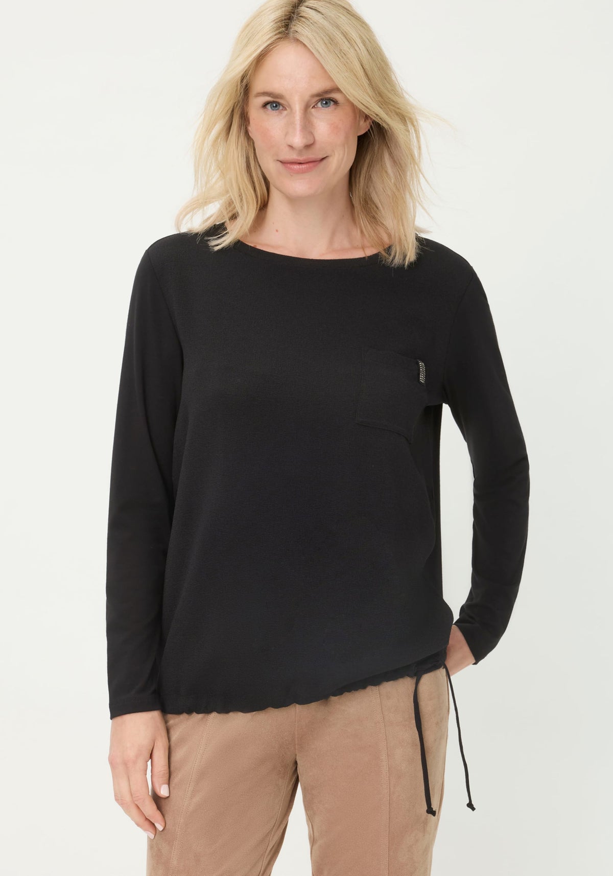 T-shirt à motifs mixtes