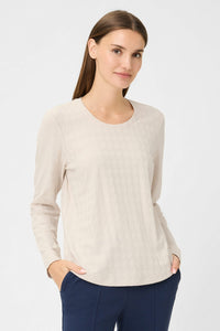 Houndstooth Zip Front Cardigan