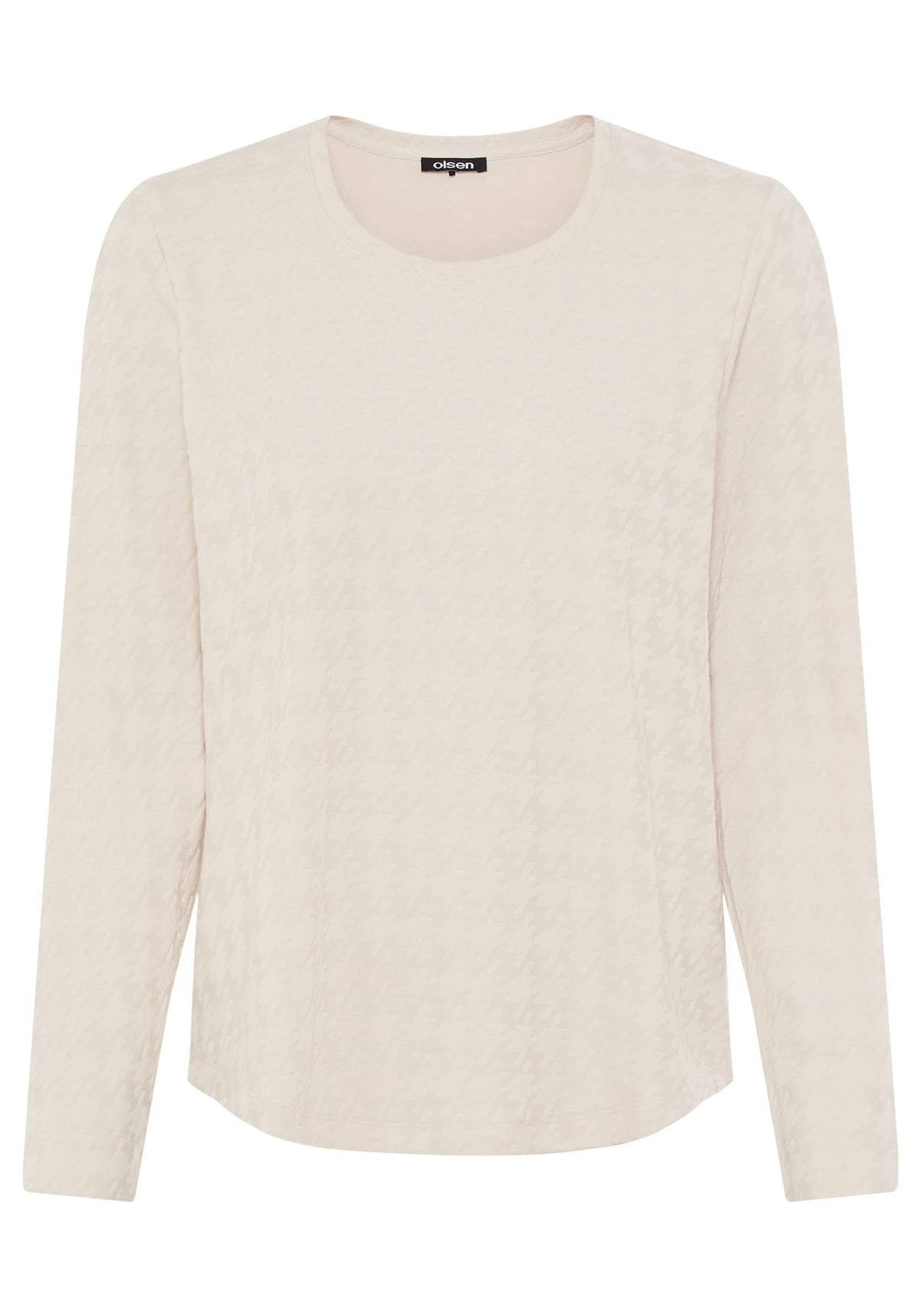 Tonal Houndstooth T-Shirt