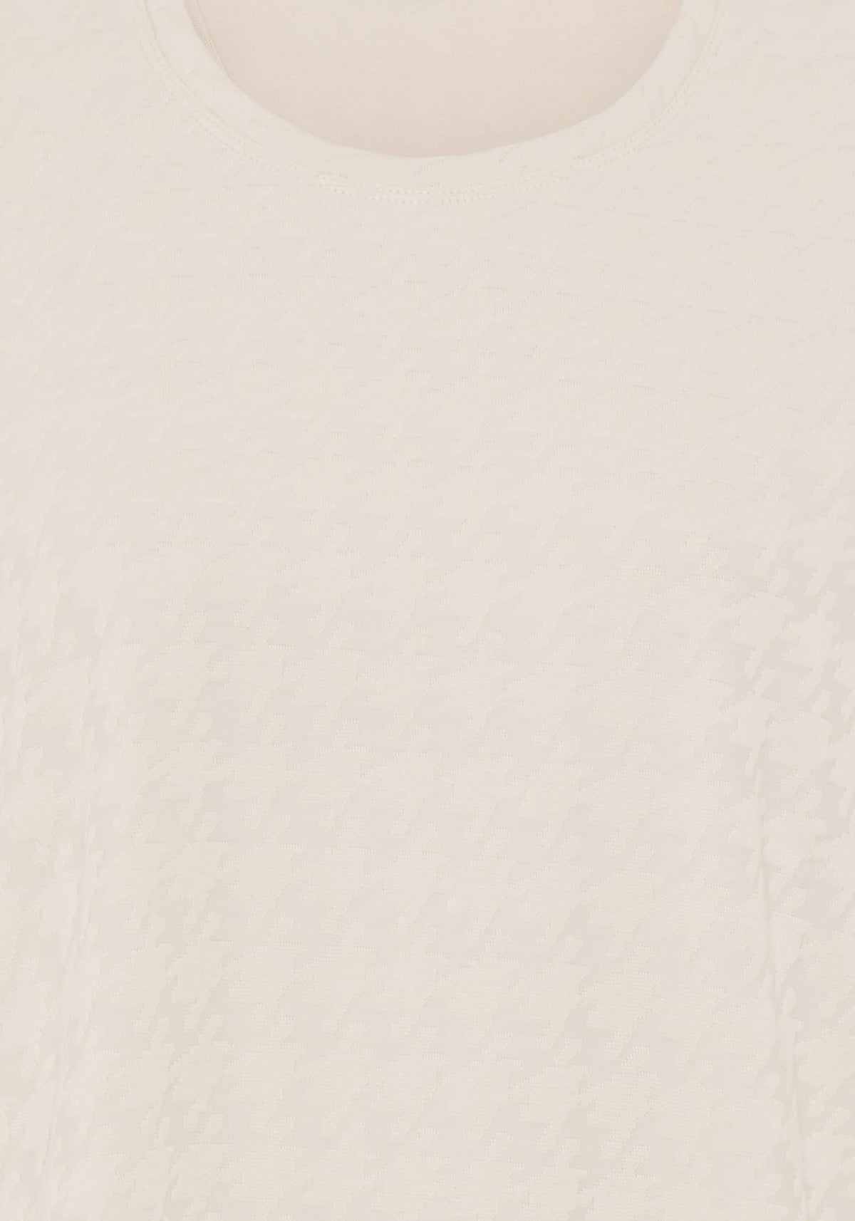 Tonal Houndstooth T-Shirt