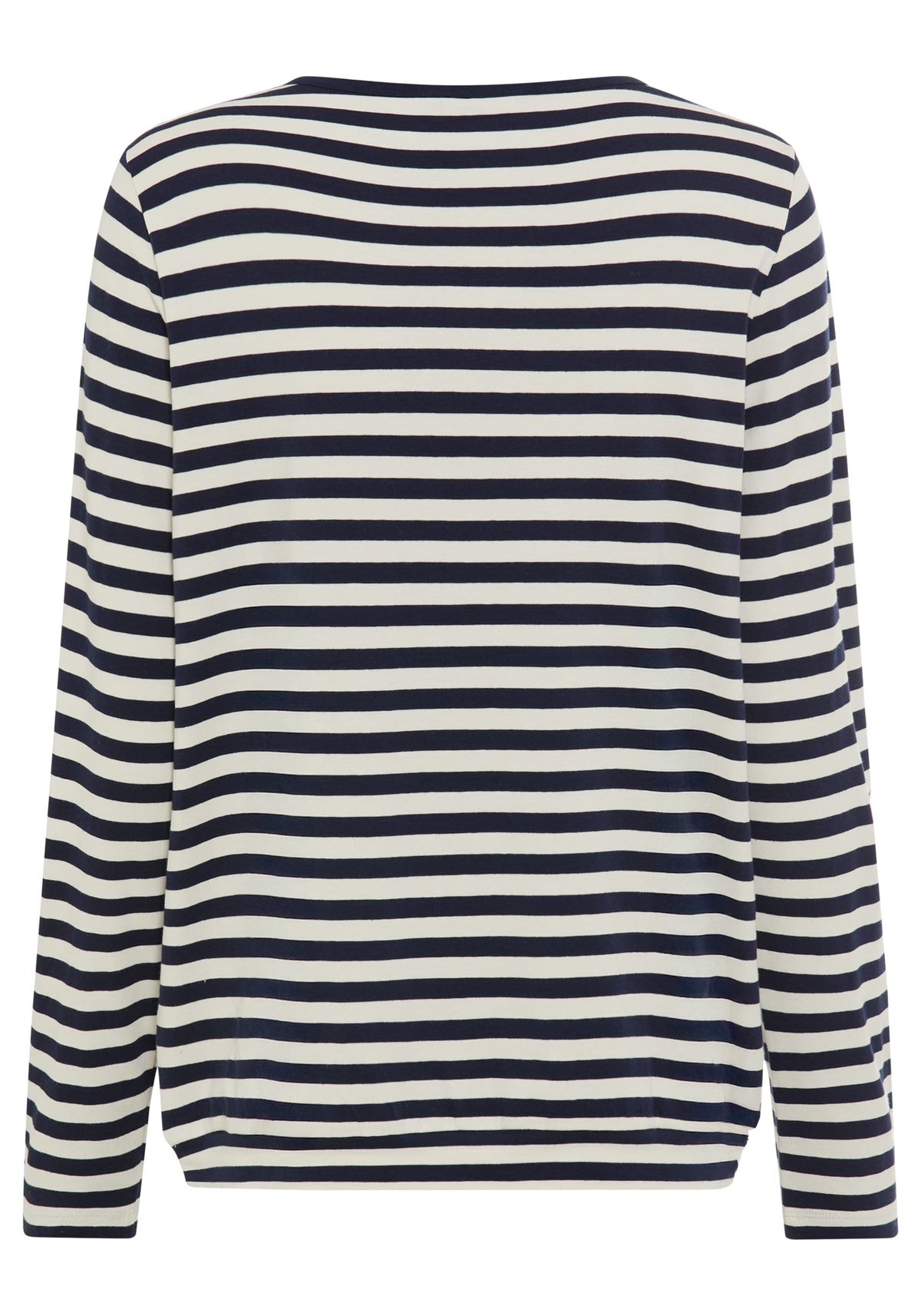 Embellished Diagonal Striped T-Shirt