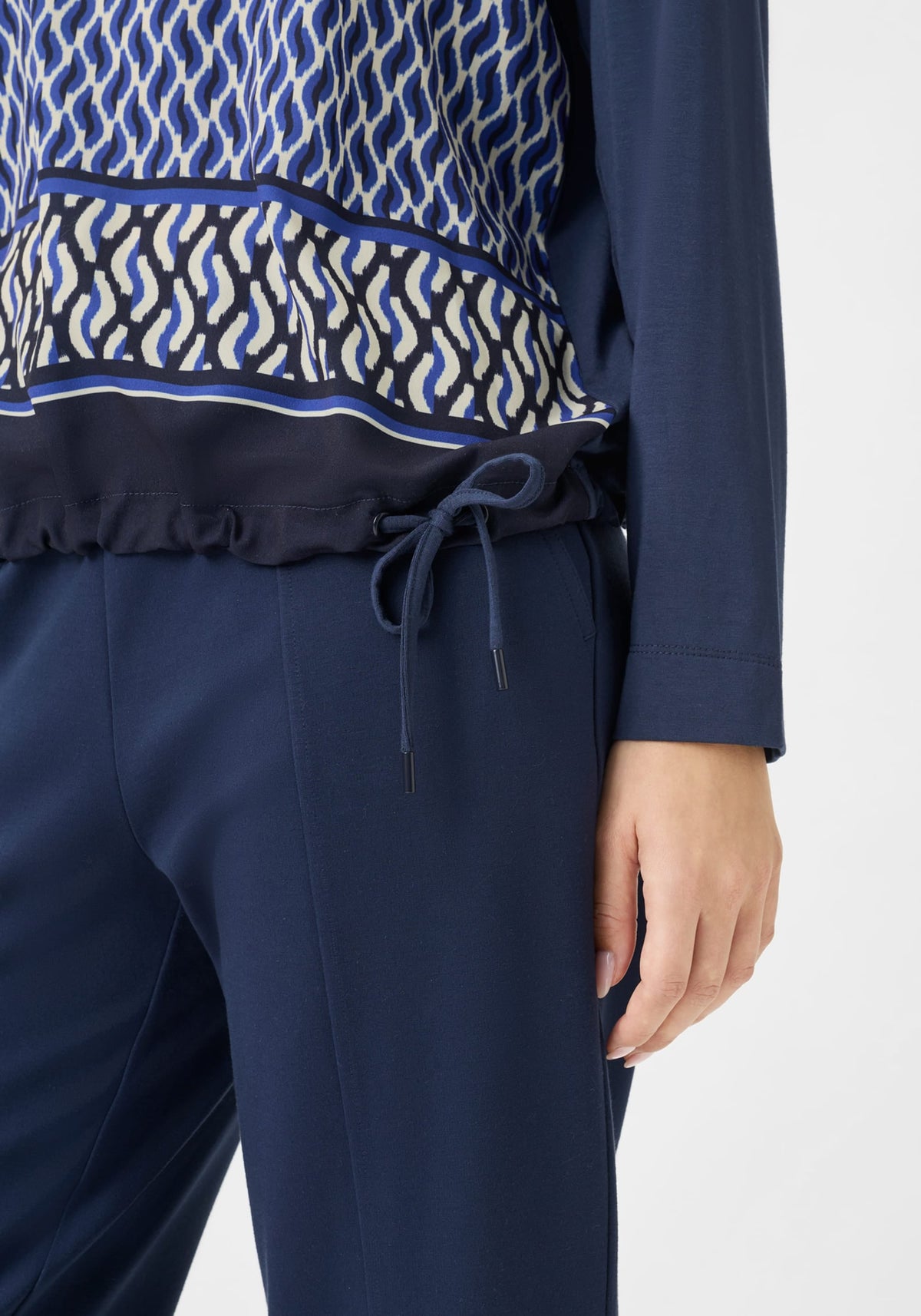 Mixed Media Tunic T-Shirt