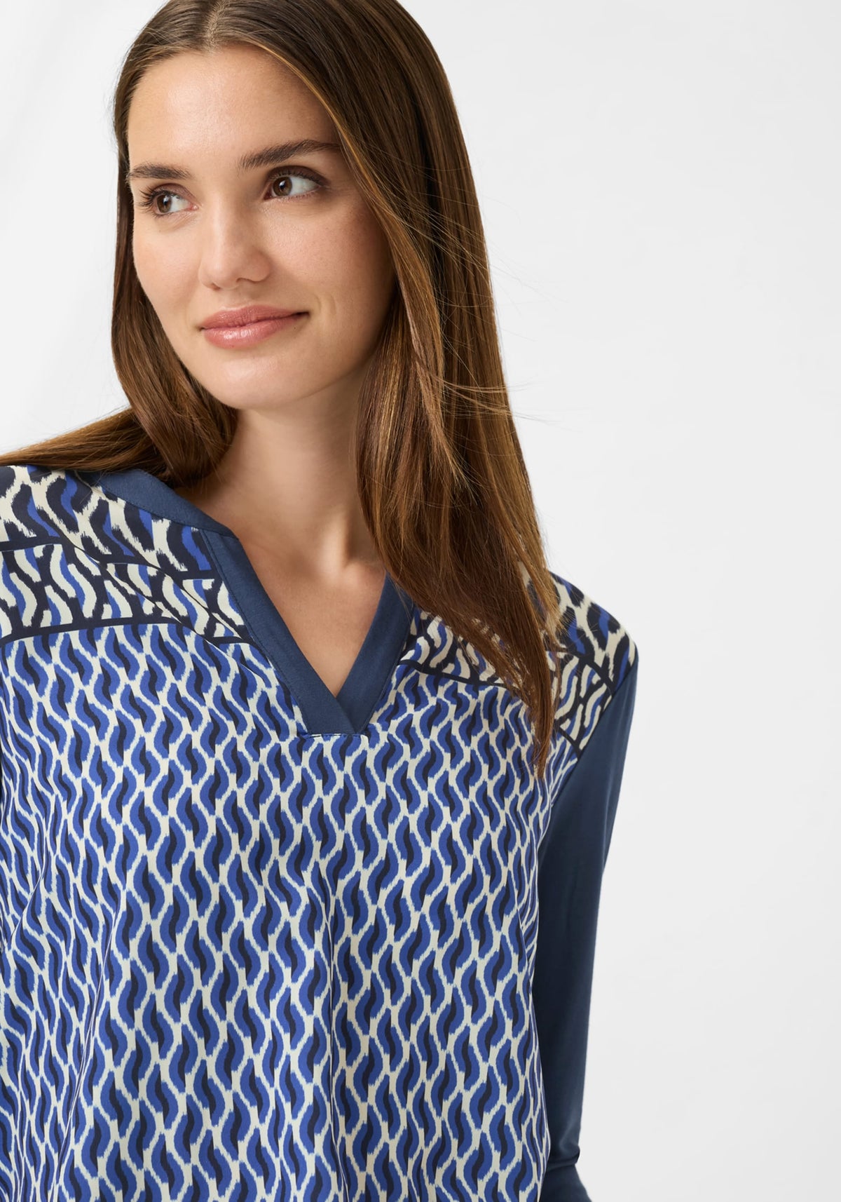 Mixed Media Tunic T-Shirt