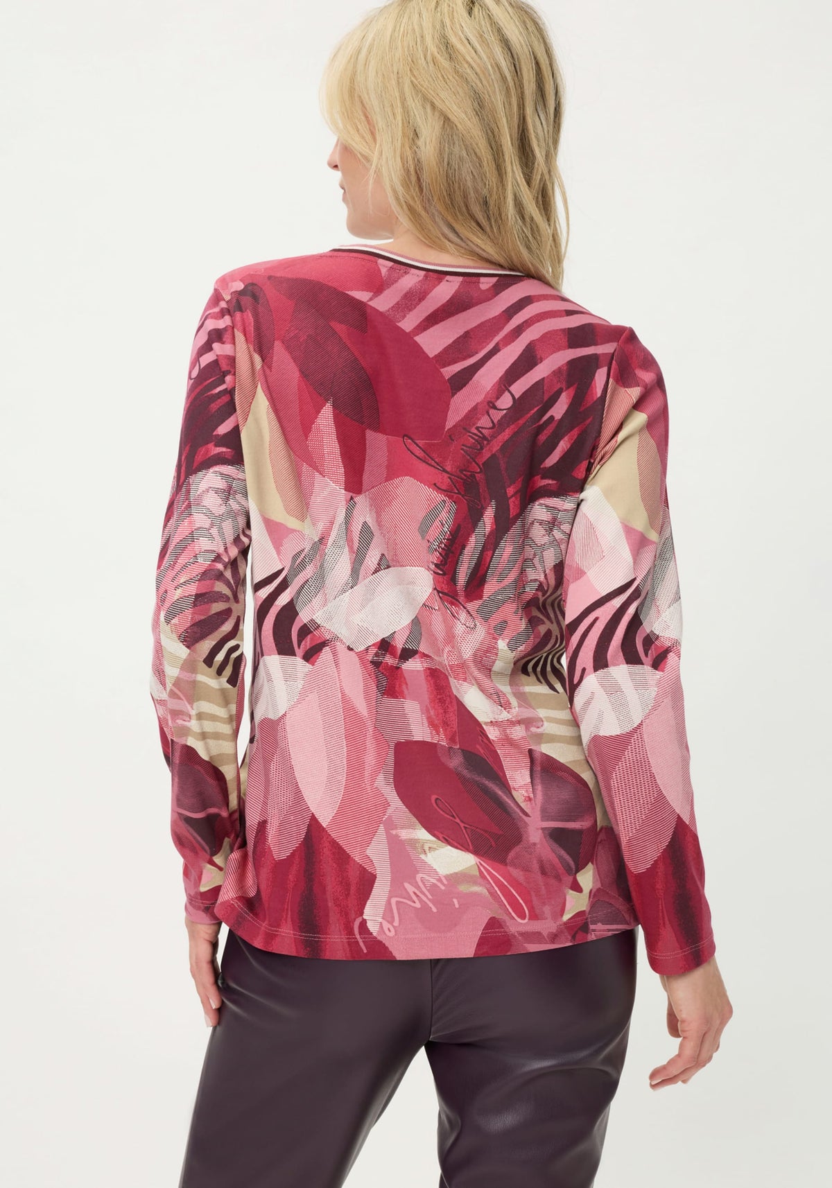 T-shirt imprimé Panneaux