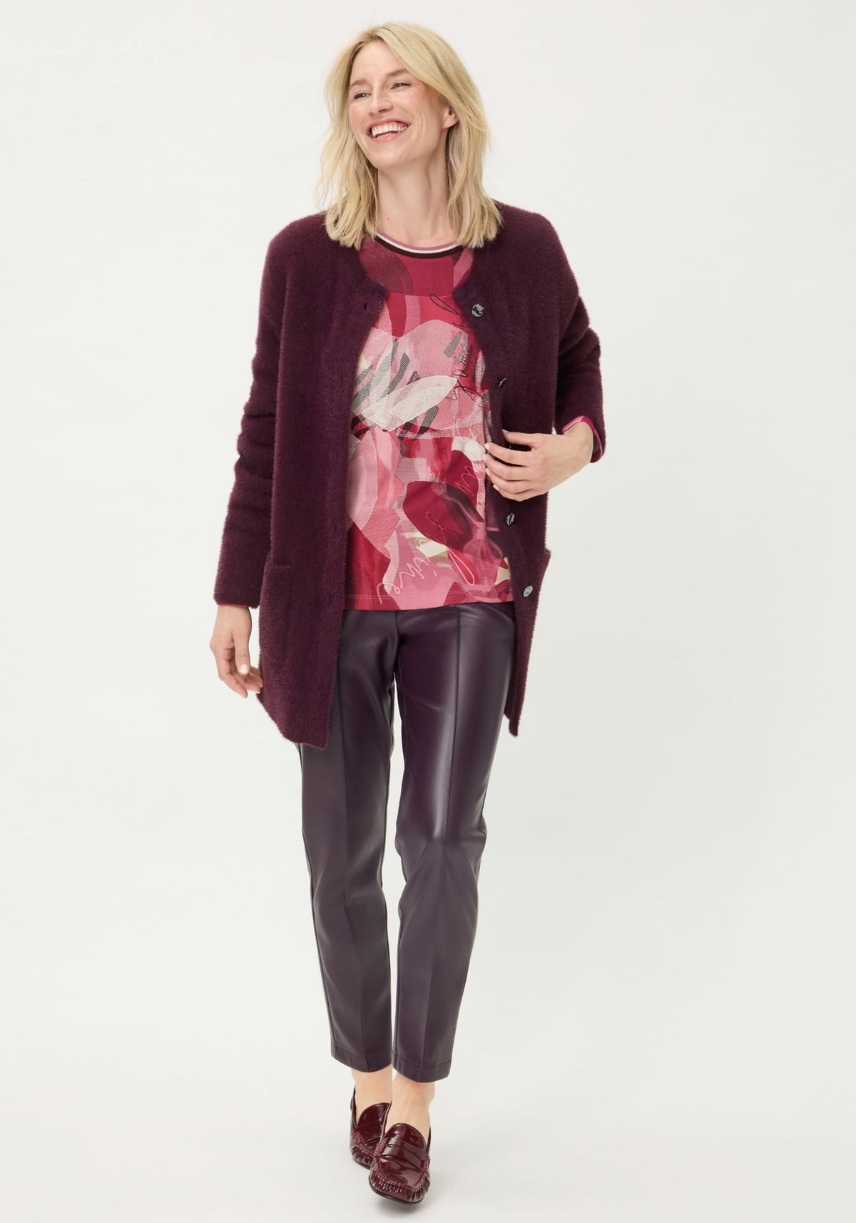 T-shirt imprimé Panneaux