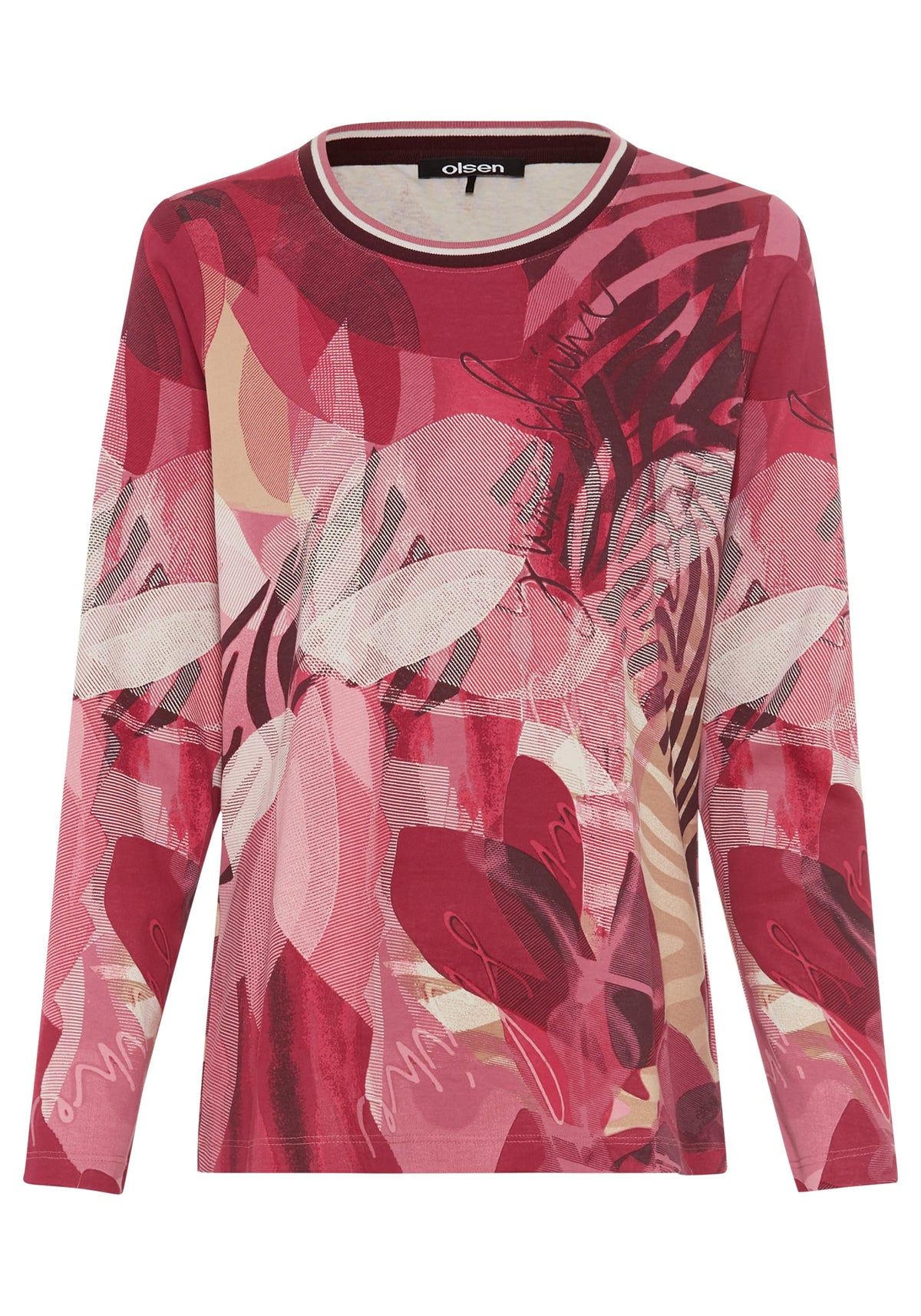 T-shirt imprimé Panneaux