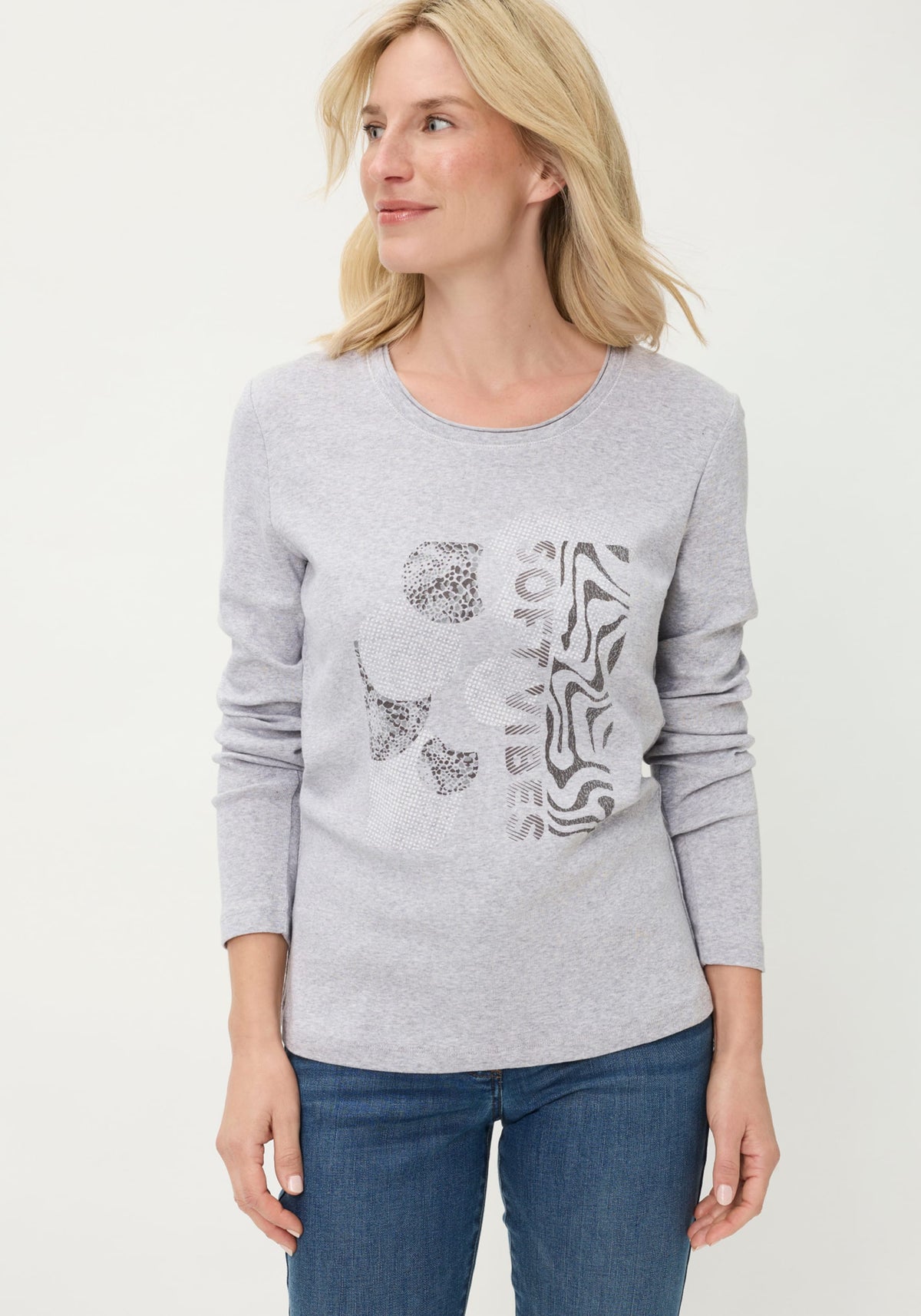 T-Shirt à imprimé placement