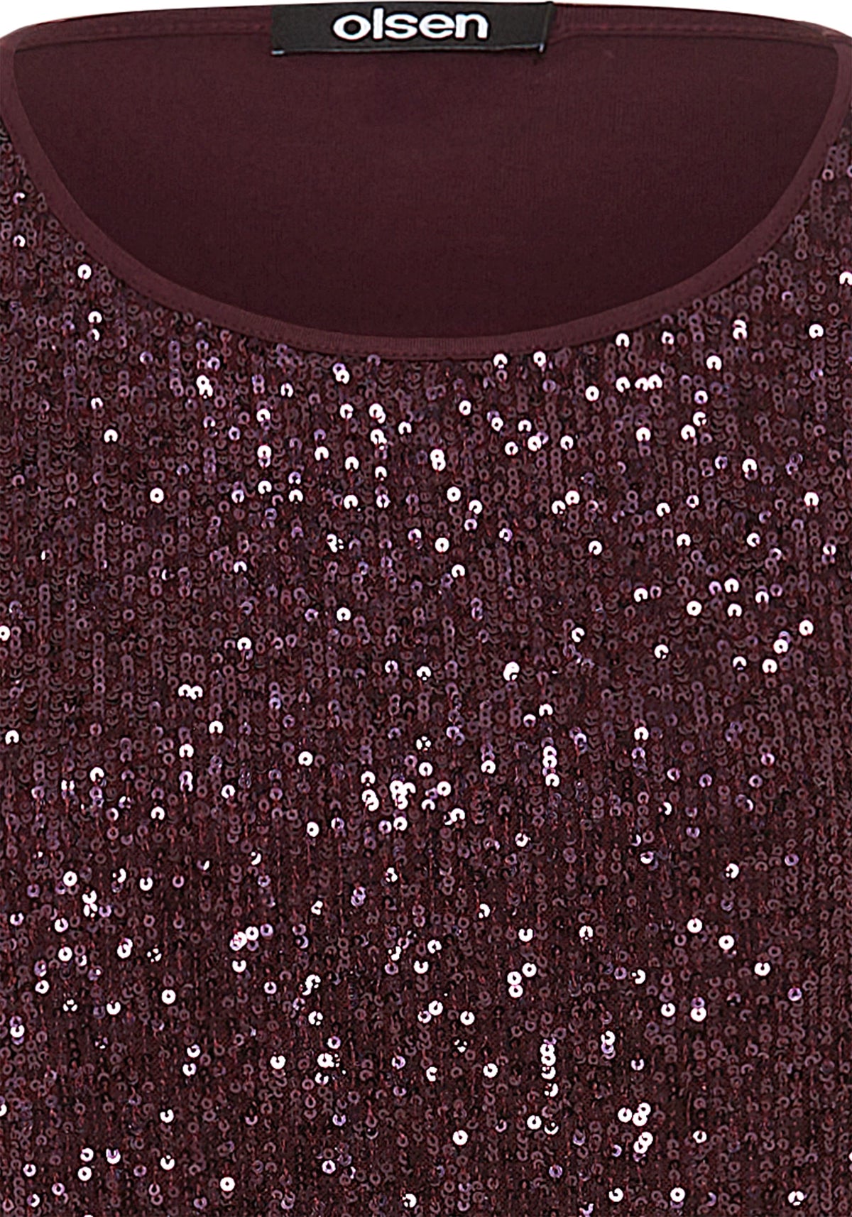 Top à paillettes