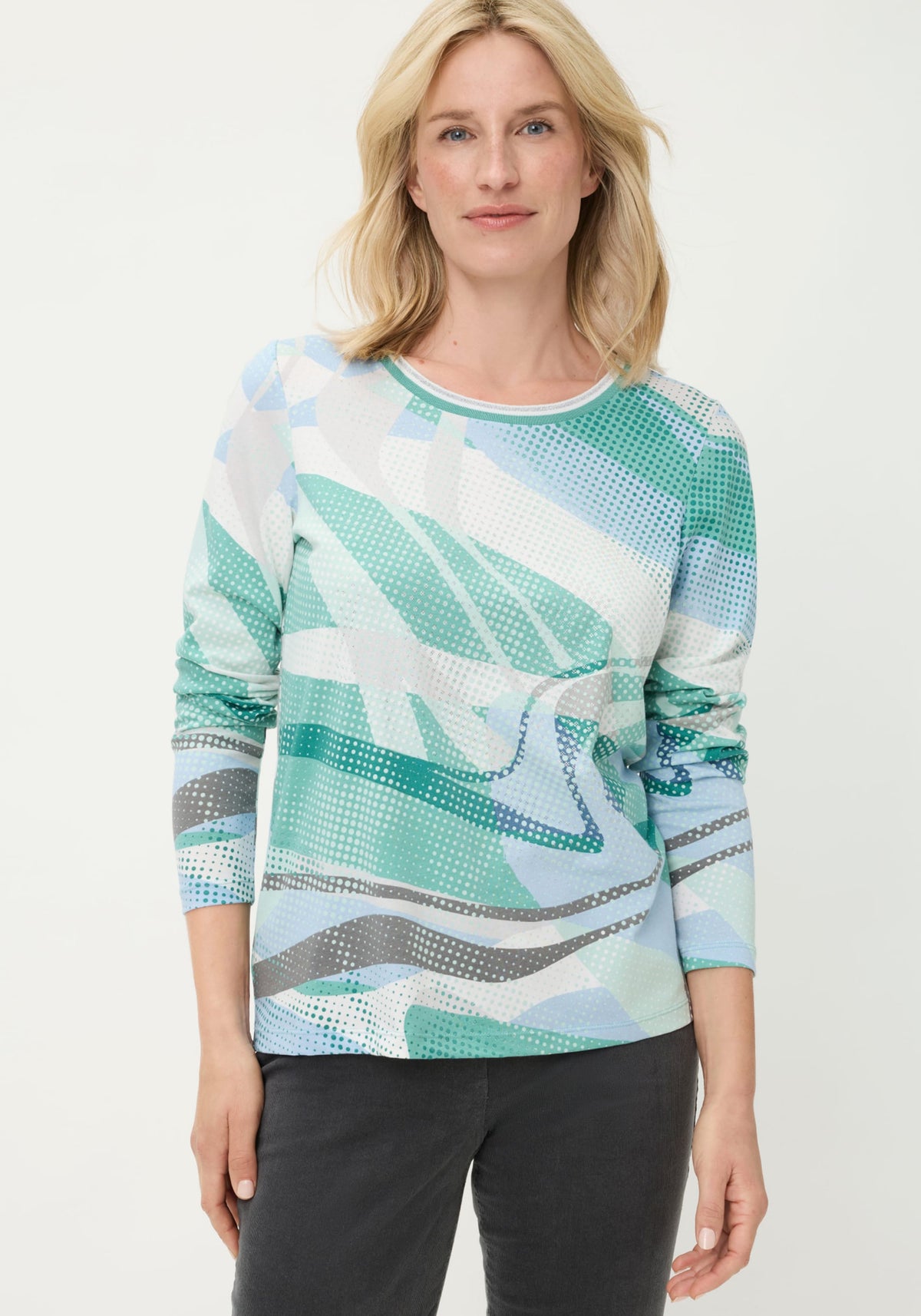 T-shirt imprimé Panneaux