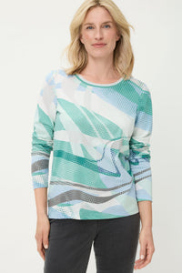 Panneaux Print T-Shirt