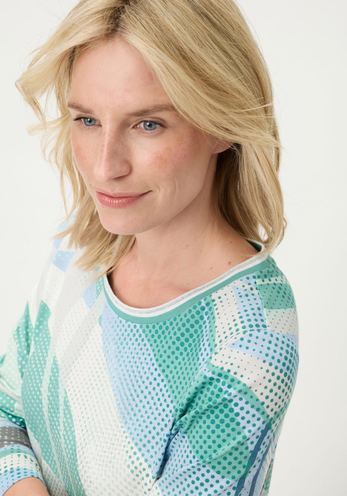 T-shirt imprimé Panneaux