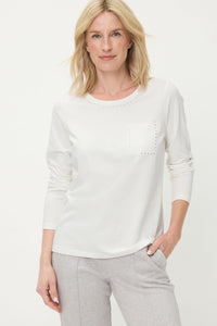 Dot Print Tunic Shirt