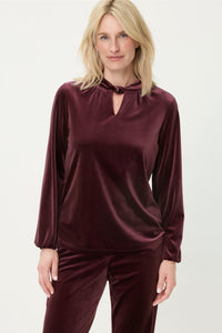 Mona Fit Velvet Trouser