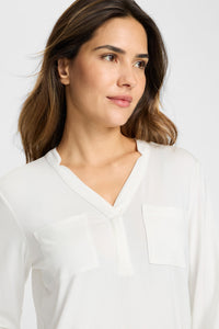 Placket Neck T-Shirt
