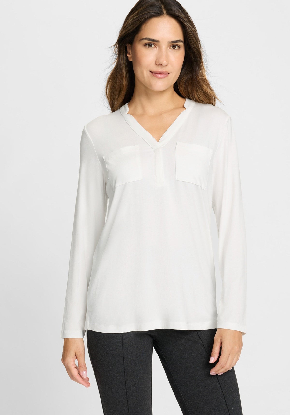 Placket Neck T-Shirt