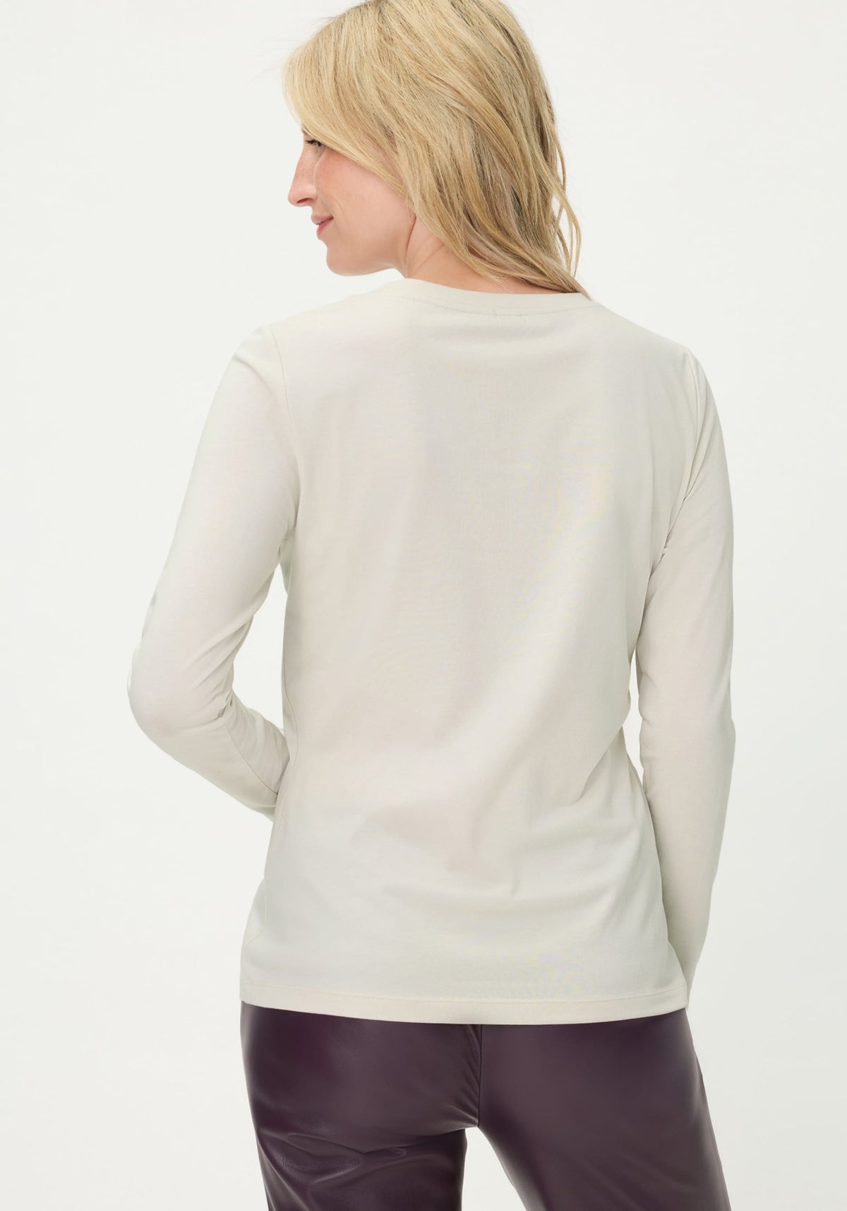 T-Shirt à bordures en strass