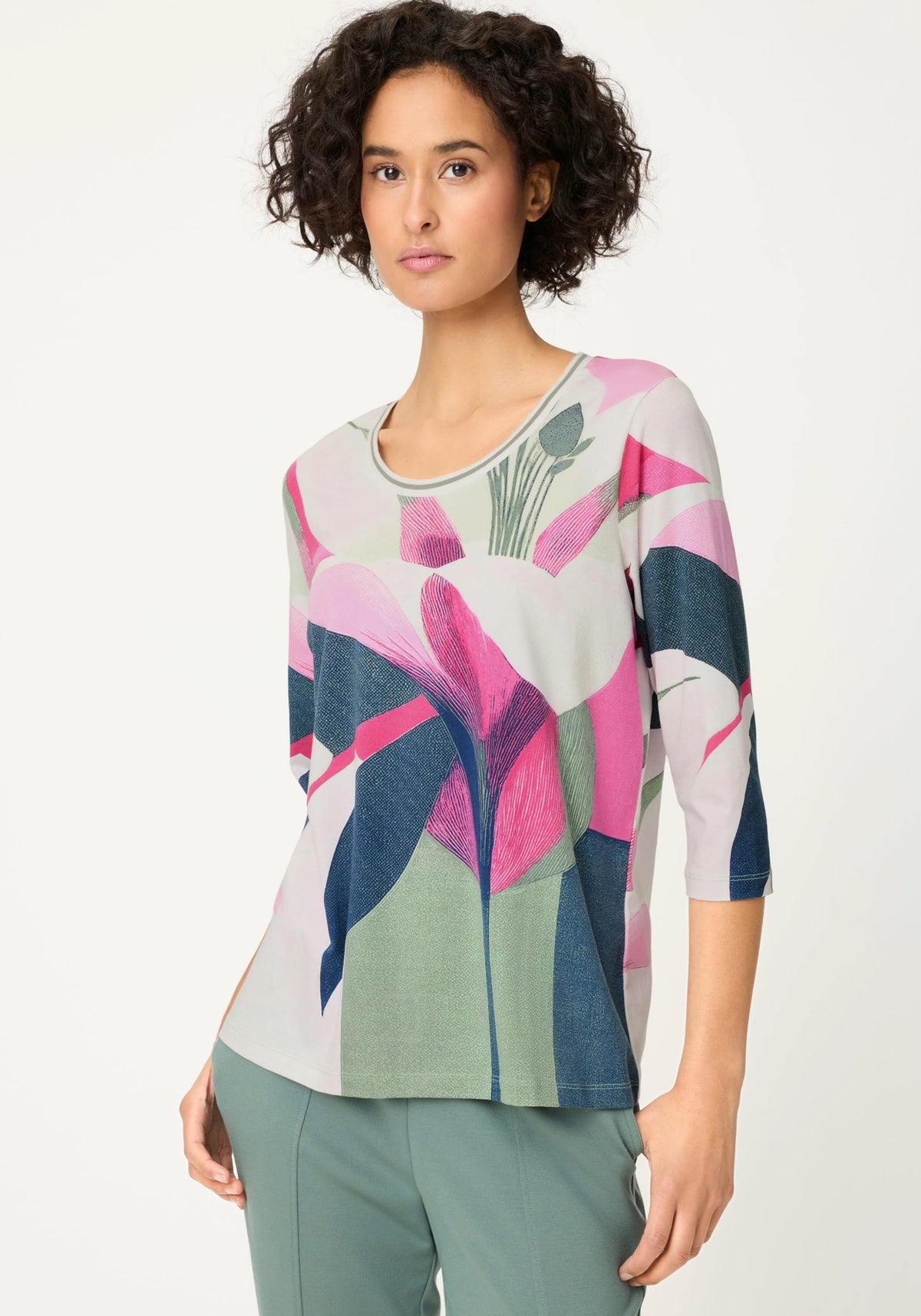 Graphic Floral T-Shirt