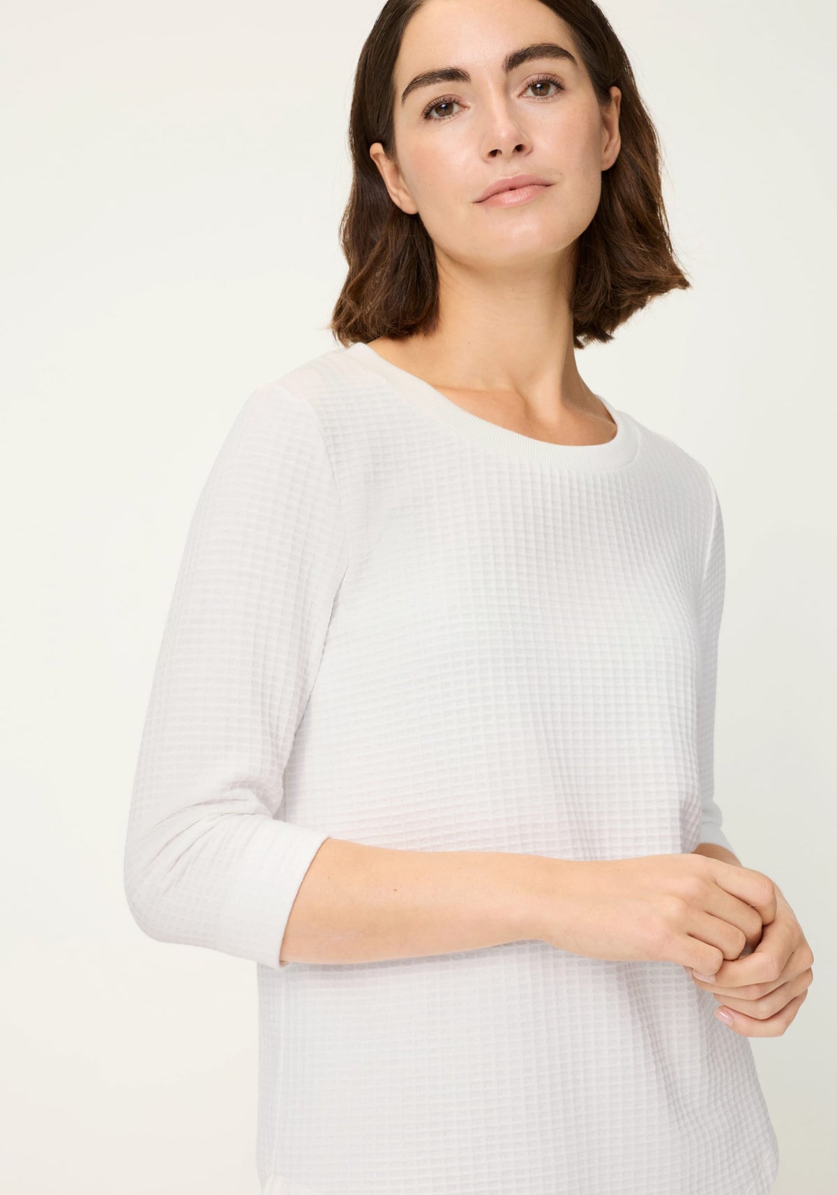 Waffle Knit T-Shirt