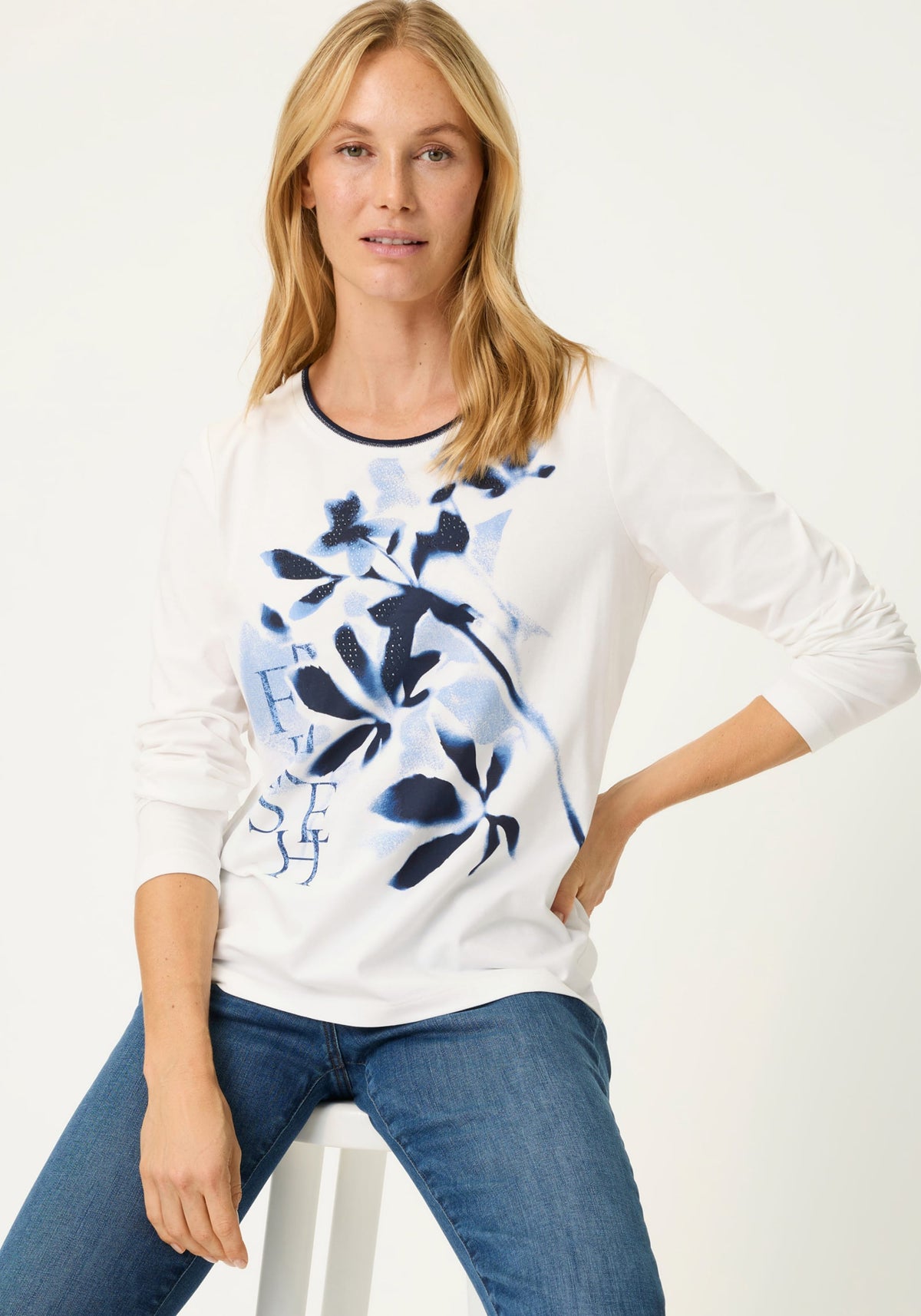 Placement Print T-Shirt