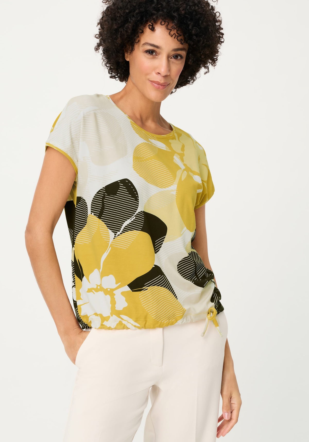 Panneaux Print T-Shirt