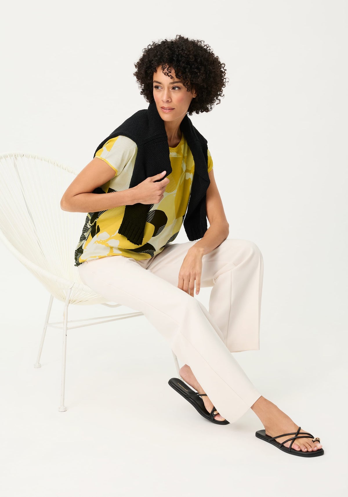 Panneaux Print T-Shirt