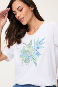 T-Shirt à imprimé placement