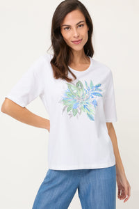 T-Shirt à imprimé placement