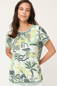 T-shirt à imprimé safari