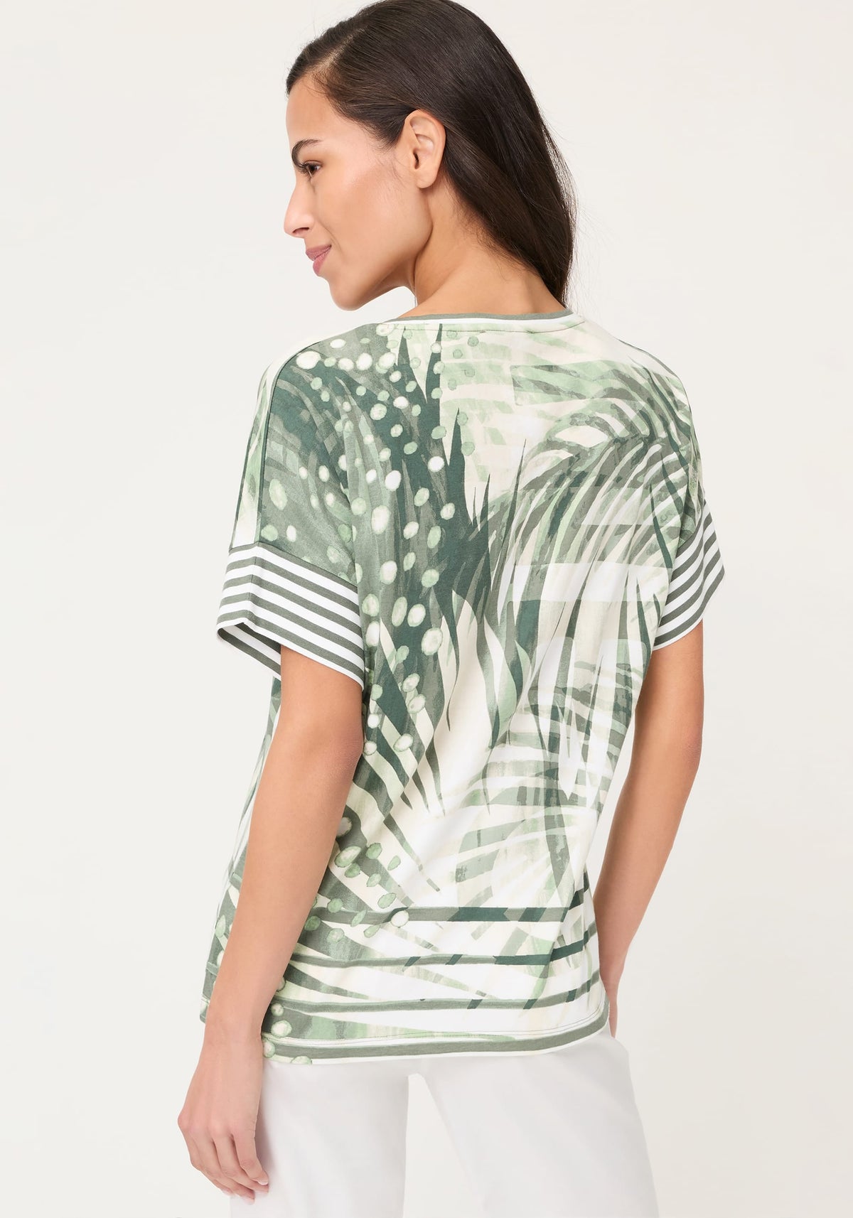Abstract Palm Print T-Shirt