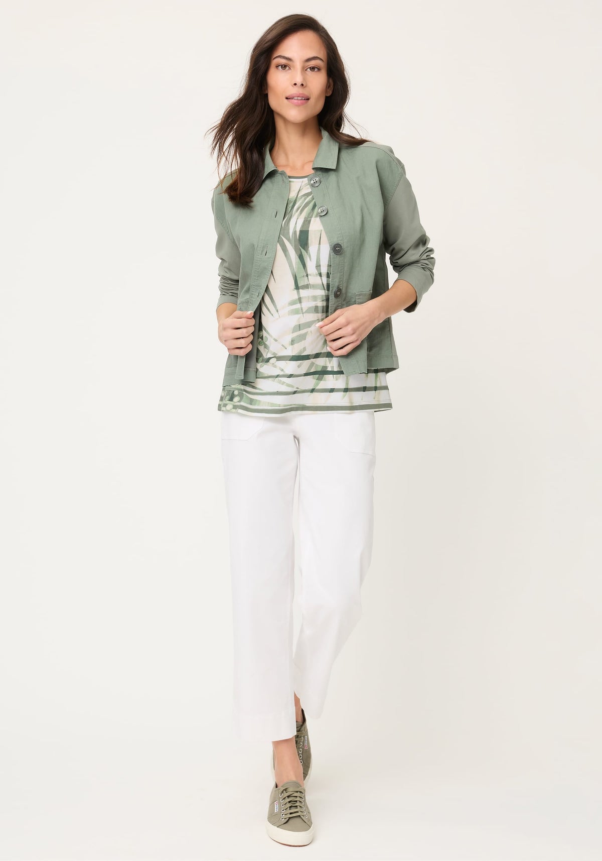 Abstract Palm Print T-Shirt