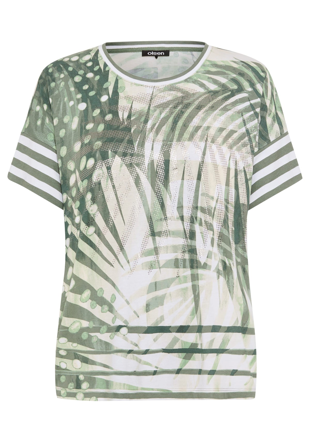 Abstract Palm Print T-Shirt