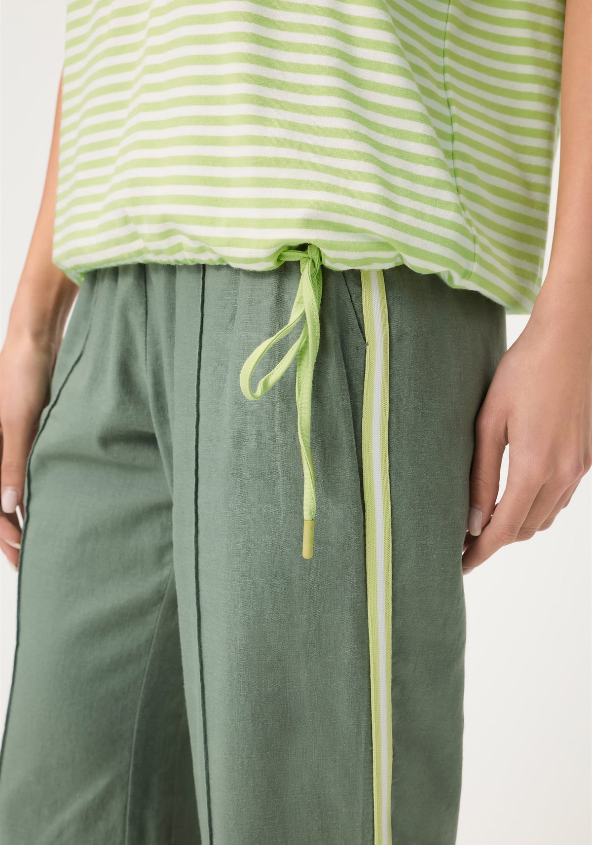 Stripe V-Neck T-Shirt