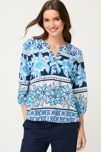 Floral Panneaux T-Shirt